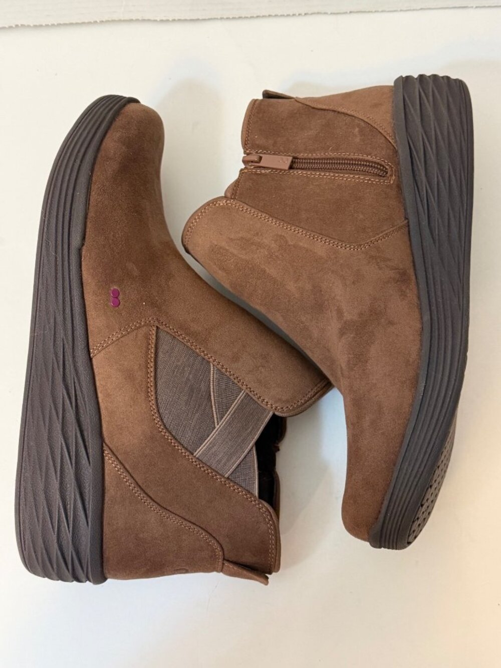 Ryka Noelle 2 Boot Water Repellent Women sz 12W Brown NWOT - Picture 5 of 10
